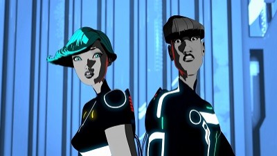 Click to watch 'No Bounds' (popup) Tron Uprising